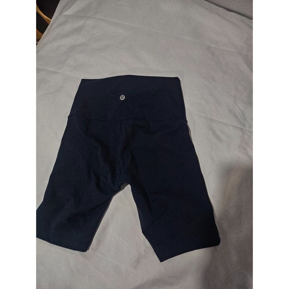 Lululemon Align High Rise Short 8" True Navy Size 4 - Picture 3 of 5